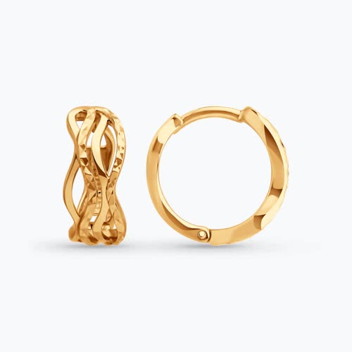 Серьги из золота