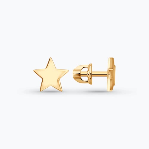 Серьги из золота