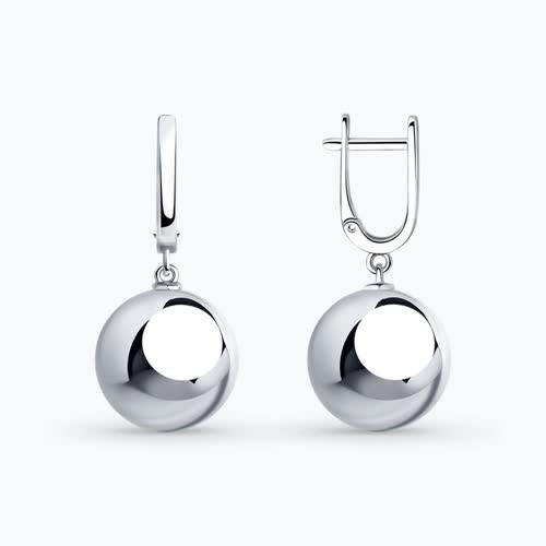 Серьги из серебра