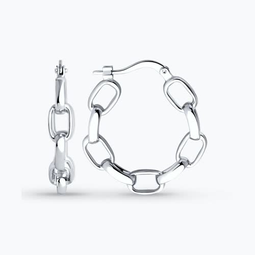 Серьги из серебра