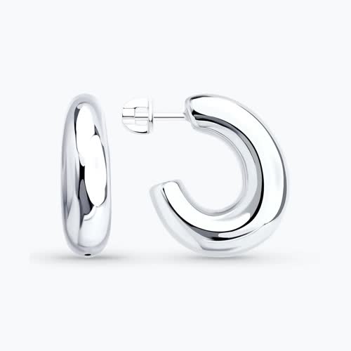 Серьги из серебра