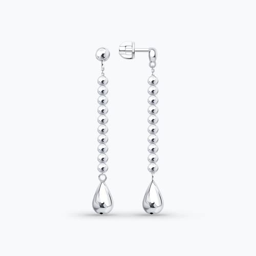 Серьги из серебра