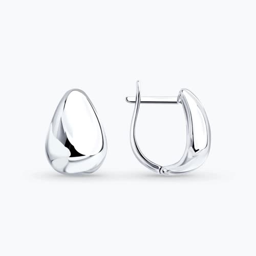 Серьги из серебра