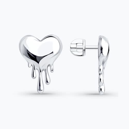 Серьги из серебра