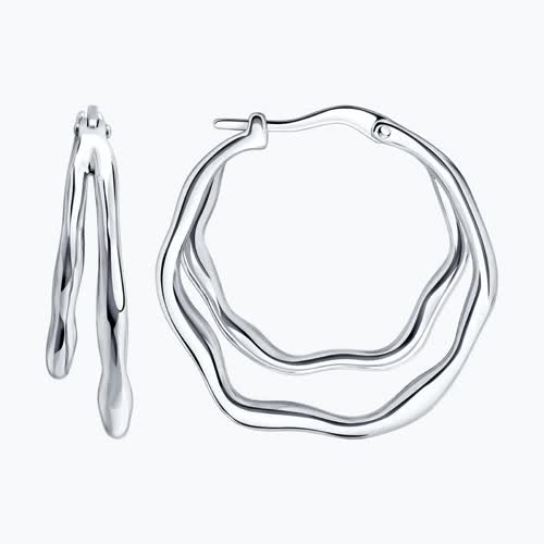 Серьги из серебра