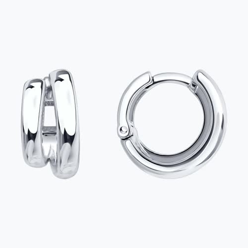 Серьги из серебра