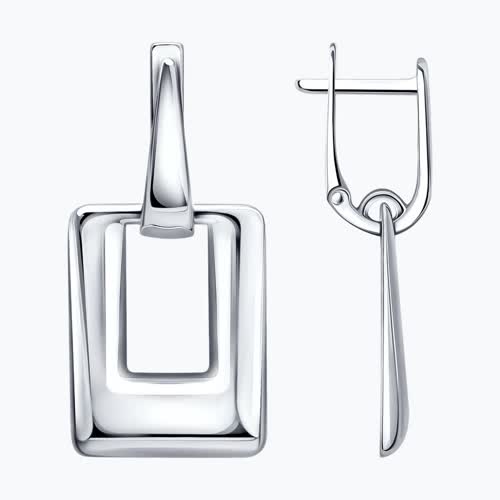 Серьги из серебра