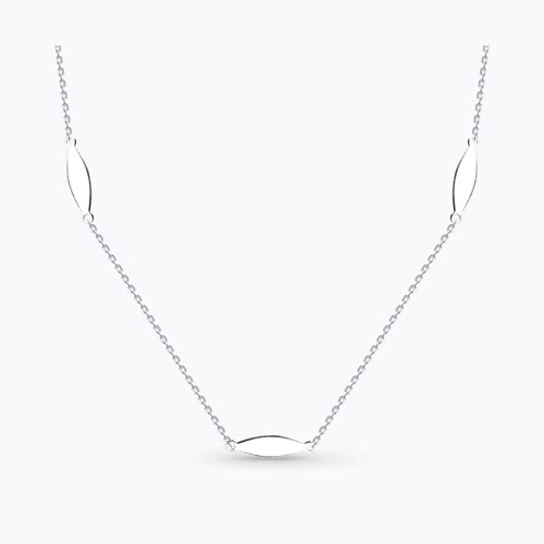 Колье из серебра